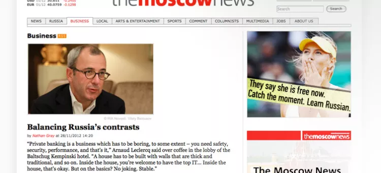 Arnaud Leclercq - Balancing Russia's contrasts